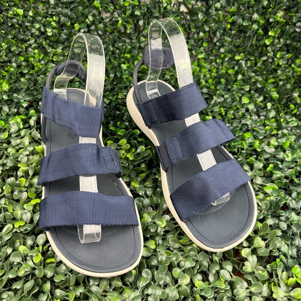 MERRELL DUSKAIR CALAIS BACKSTRAP SLI-ON SANDALS Navy Performance Footwear